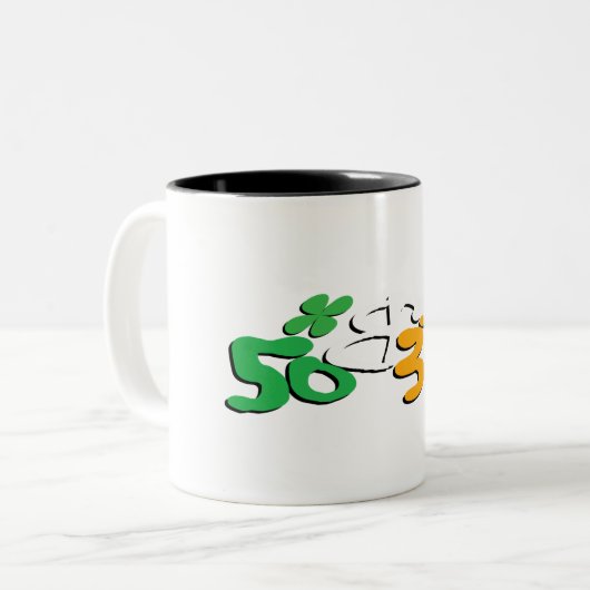 Irish Sober (50B3R) Coffee Mok (Voorkant links)