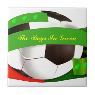 Irish Soccer tegel Tegeltje