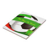 Irish Soccer tegel Tegeltje (Zijkant)