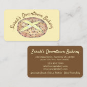 Irish Soda Bread Loaf Bakery Pastry Chef Food Visitekaartje (Voorkant / Achterkant)