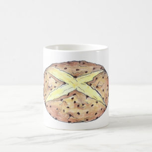 Irish Soda Bread Loaf Saint Patrick's Day Food Mok