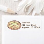 Irish Soda Bread Loaf St. Patrick's Day Bakery Etiket (Insitu)