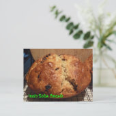 Irish Soda Bread Recipe Post Card Briefkaart (Staand voorkant)