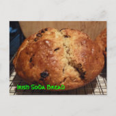 Irish Soda Bread Recipe Post Card Briefkaart (Voorkant)