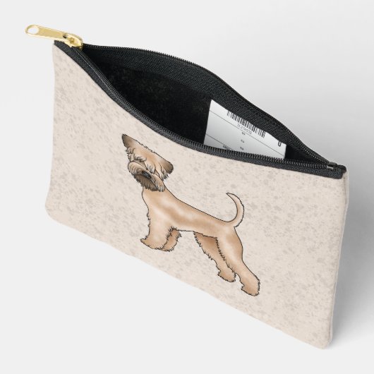 Irish Soft-Coated Wheaten Terrier Schattigee Carto Etui (Open)