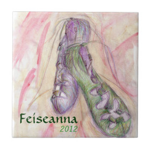Irish Soft Shoes Tile Tegeltje