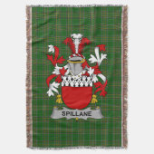 Irish Spillane of O_Spillane wapenschild familie Deken (Voorkant Verticaal)