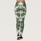 Irish Splendor: De Boho Shamrock Leggings (Achterkant)