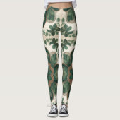 Irish Splendor: De Boho Shamrock Leggings (Voorkant)