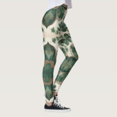 Irish Splendor: De Boho Shamrock Leggings (Rechts)