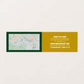 Irish Sports Bar, Pub/Brewery, Gedetailleerd Visitekaartje (Binnenkant ongevouwen)