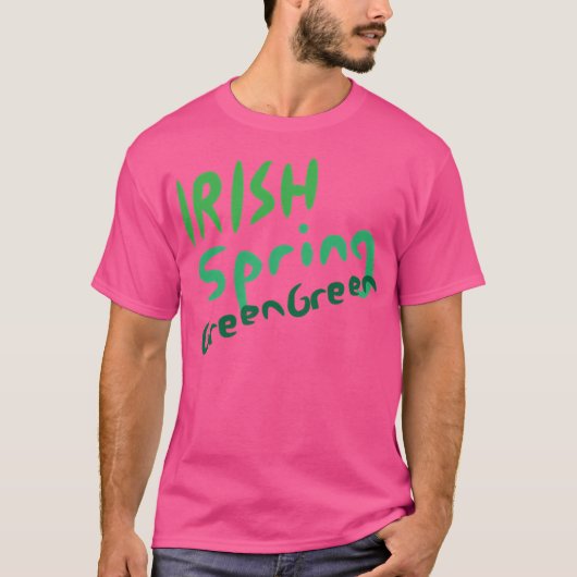 Irish Spring Green T-shirt (Voorkant)