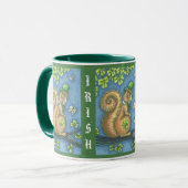 IRISH SQUIRREL ST. PATRICK'S DAY MOK Green (Voorkant links)