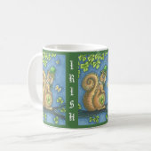 IRISH SQUIRREL ST. PATRICK'S DAY MOK Klassiek (Voorkant links)