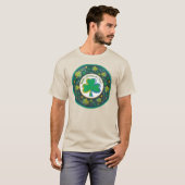 Irish St Patrick Circle T-shirt (Voorkant volledig)