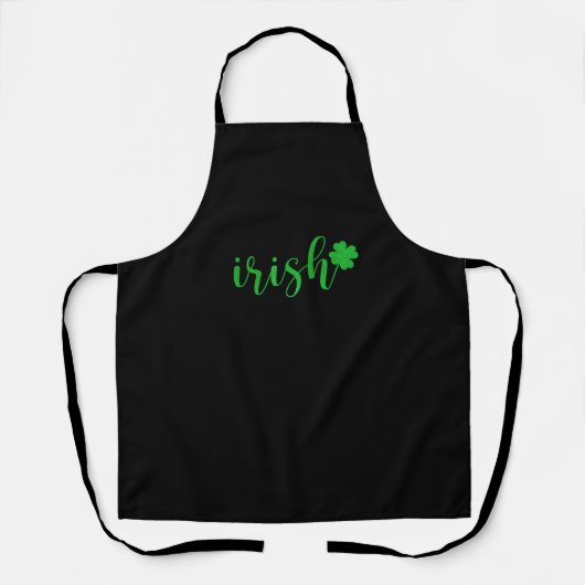Irish St Patrick Day Mannen Vrouwen Saint Patricks Schort (Voorkant)