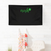 Irish St Patrick Day Mannen Vrouwen Saint Patricks Spandoek (Insitu)