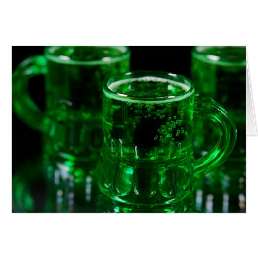 Irish St. Patrick's Day Green Beer (Voorkant Horizontaal)