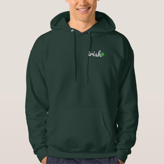Irish St. Patrick's Day Hoodie (Voorkant)