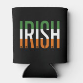 Irish St Patrick's Day Ireland Flag Shamrock Lucky Blikjeskoeler (Achterkant)