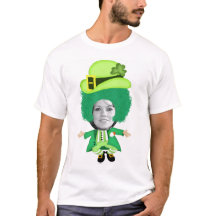 Irish St Patricks Day Jig, Foto Framed Head