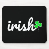 Irish St. Patrick's Day Lucky Shamrock Muismat (Voorkant)