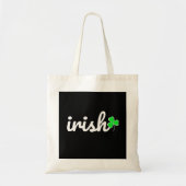 Irish St. Patrick's Day Lucky Shamrock Tote Bag (Voorkant)