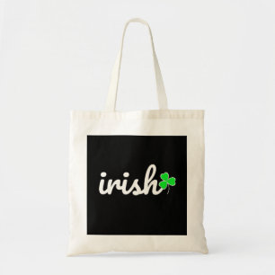 Irish St. Patrick's Day Lucky Shamrock Tote Bag
