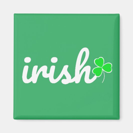 Irish St. Patrick's Day Magneet (Voorkant)
