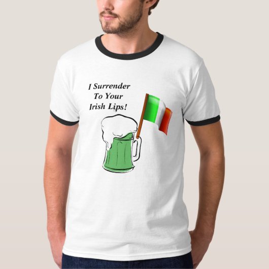 Irish St. Patrick's Day Novelty Shirt! T-shirt (Voorkant)