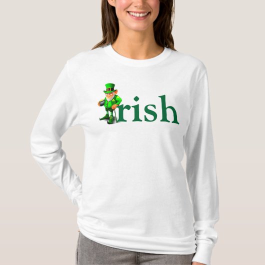IRISH ST. PATRICK'S DAY shirt (Voorkant)