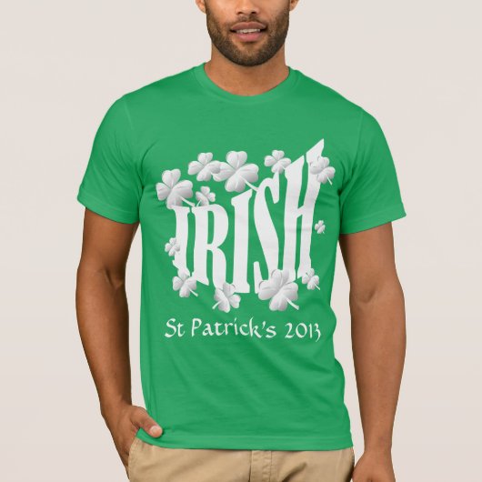 Irish St Patrick's day T-shirt (Voorkant)