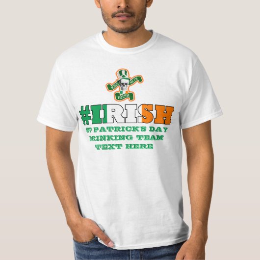 Irish St Patricks day T-shirt (Voorkant)