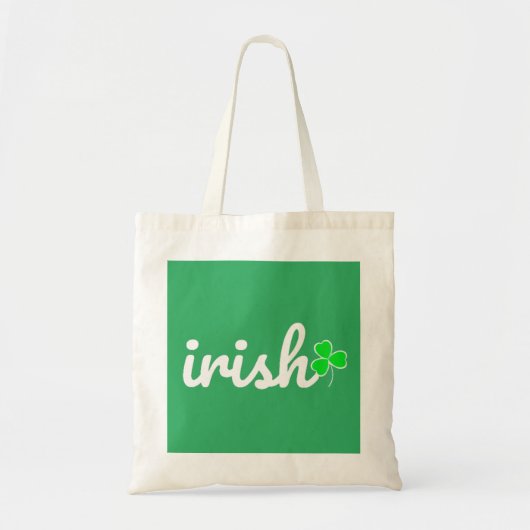 Irish St. Patrick's Day Tote Bag (Voorkant)