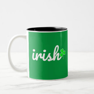 Irish St. Patrick's Day Tweekleurige Koffiemok