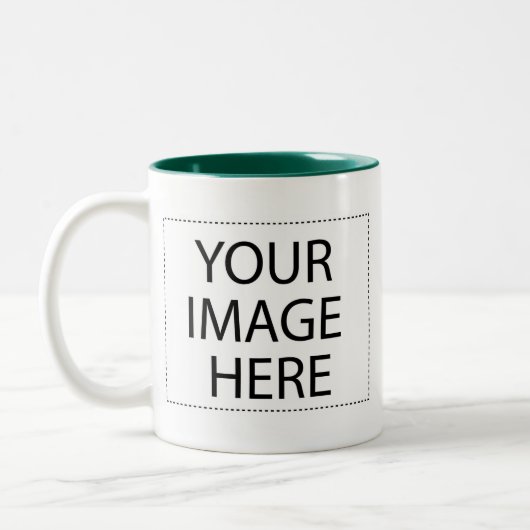 Irish St Patrick's Day Tweekleurige Koffiemok (Links)