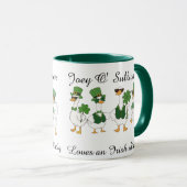 Irish St Patty's Day Custom Funny Mug Mok (Voorkant rechts)