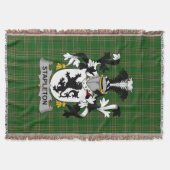 Irish Stapleton Coat of Arms Family Crest Ireland Deken (Voorkant)