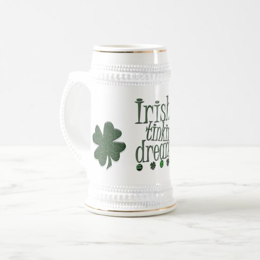 Irish Stein Bierpul (Voorkant links)