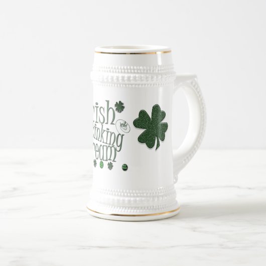 Irish Stein Bierpul (Voorkant rechts)
