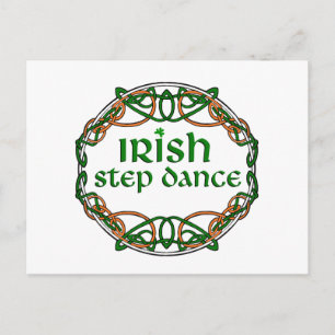 Irish Step Dance Briefkaart