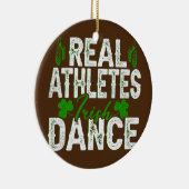 Irish Step Dance Girl Ierland danst Irish Dance Keramisch Ornament (Rechts)