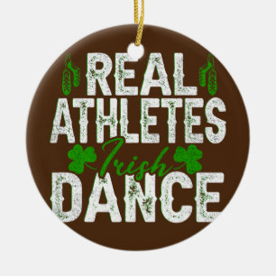 Irish Step Dance Girl Ierland danst Irish Dance Keramisch Ornament