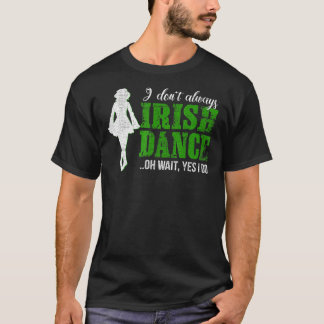 Irish Step Dance Girl Ierland danst Irish Dance T-shirt
