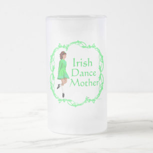 Irish Step Dance moeder - Green Matglas Bierpul