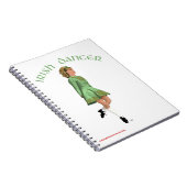 Irish Step Dancer - Green Notitieboek (Rechterzijde)