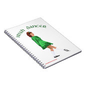 Irish Step Dancer Journal - Soft Shoe Notitieboek (Rechterzijde)