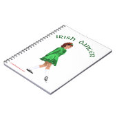 Irish Step Dancer Journal - Soft Shoe Notitieboek (Linkerzijde)