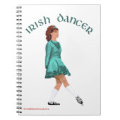 Irish Step Dancer Journal - Soft Shoe Notitieboek (Voorkant)