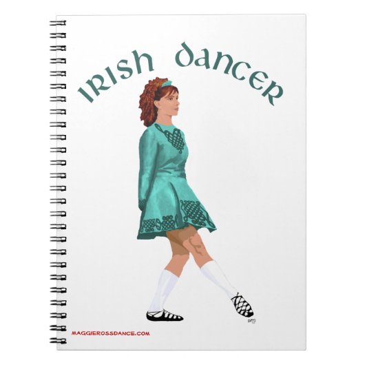 Irish Step Dancer Journal - Soft Shoe Notitieboek (Voorkant)